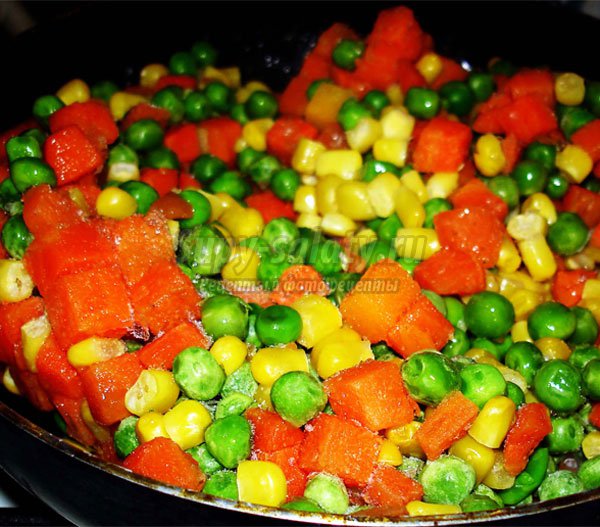 Как приготовить замороженные овощи? Вкусные рецепты