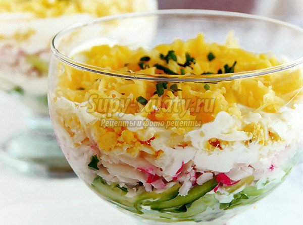 Крабовый салат с рисом. Рецепты на праздник и каждый день