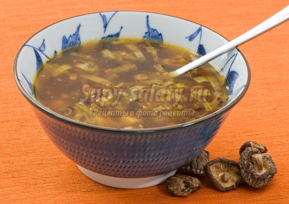 Суп из сушеных грибов. Самые аппетитные варианты