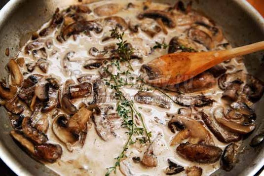 Тушеные грибы - полезно и вкусно
