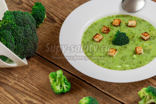 суп из брокколи: популярные рецепты с фото. 