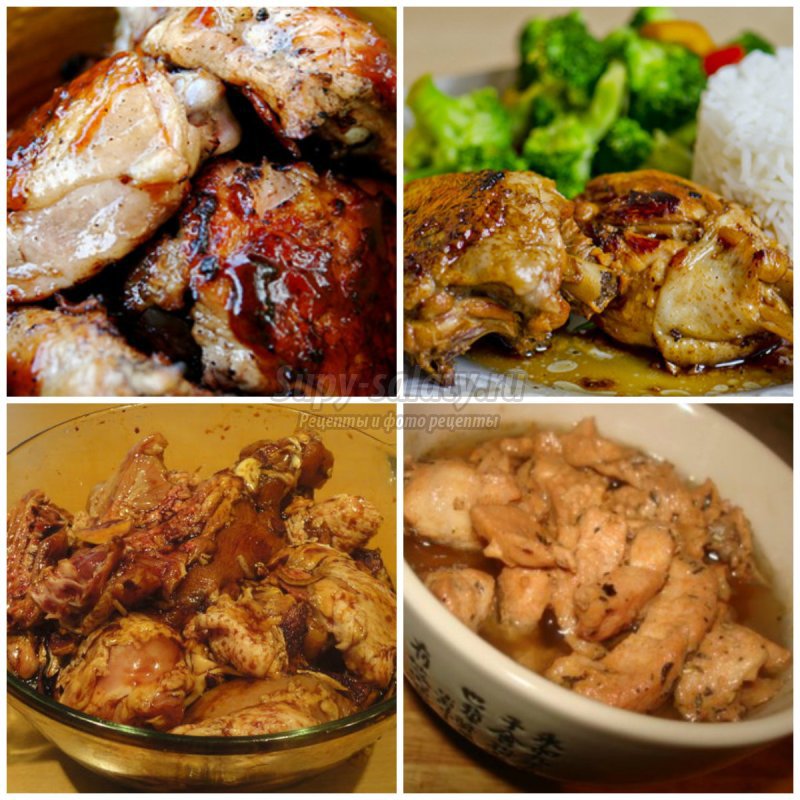 Курица в соевом соусе: вкусно и быстро. ТОП-10 рецептов с фото