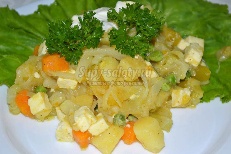 рецепты овощных блюд с фото