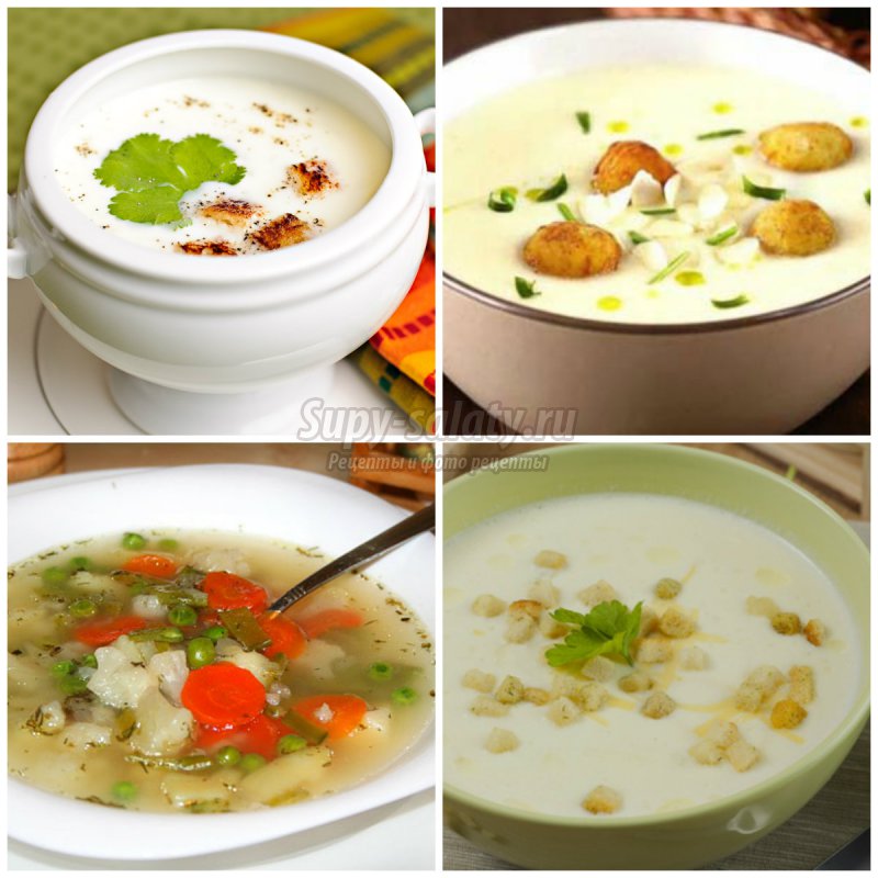 Суп из цветной капусты: ТОП-10 самых вкусных рецептов с фото. 