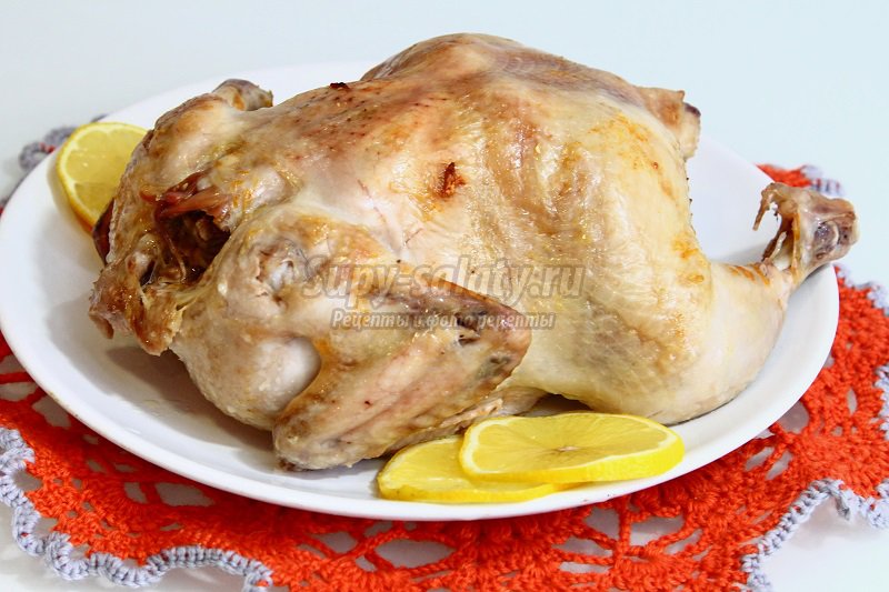 курица запеченная в рукаве рецепт