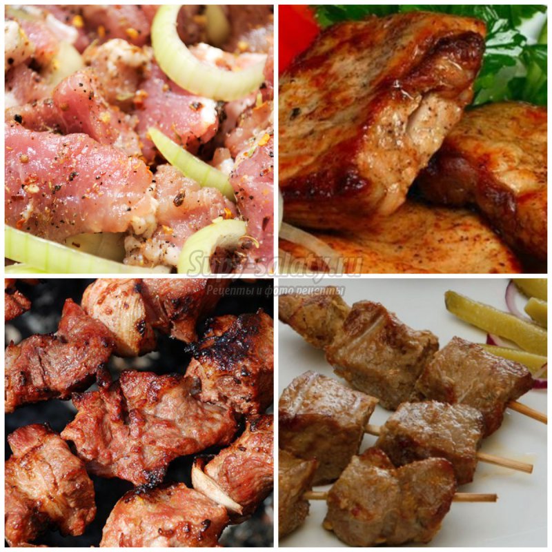 Вкусный шашлык из свинины, чтобы мясо было мягким. Рецепты и полезные советы.