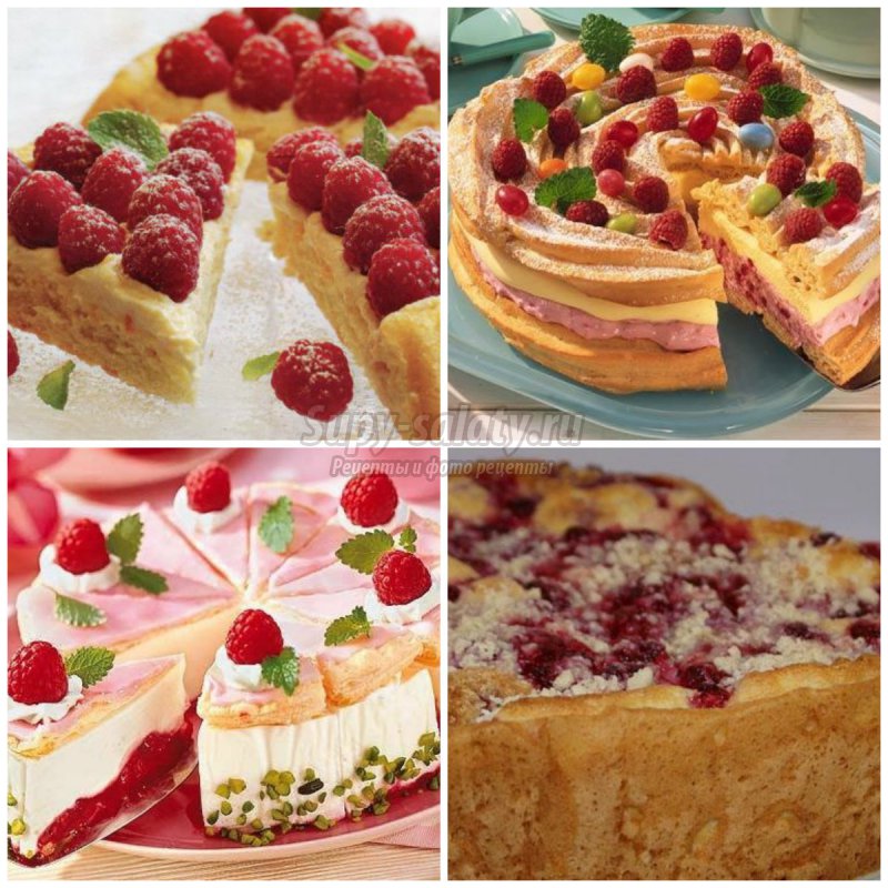 Пироги с малиной: вкусные и простые рецепты с фото