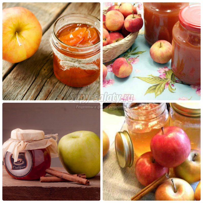 варенье из яблок: подробные рецепты с фото