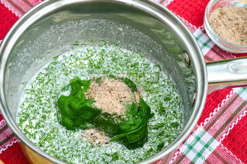 соусы из зелени рецепты