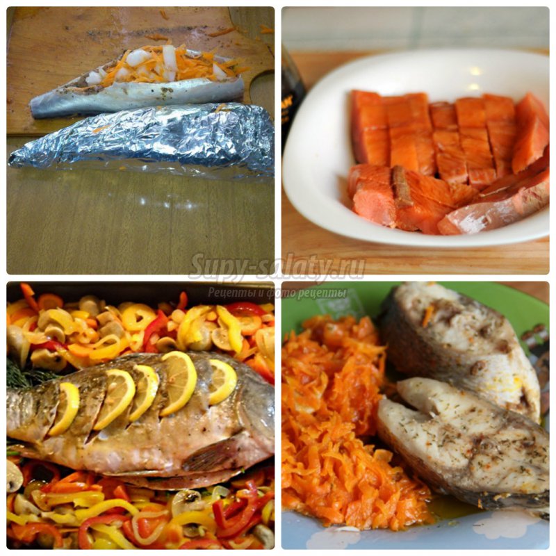 рыба с морковью и луком: готовим вкусно! Пошаговые рецепты с фото