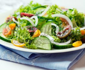 Рецепты вкусных летних салатов. Самые подробные с фото.