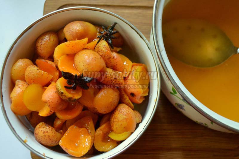 абрикосы в сиропе на зиму
