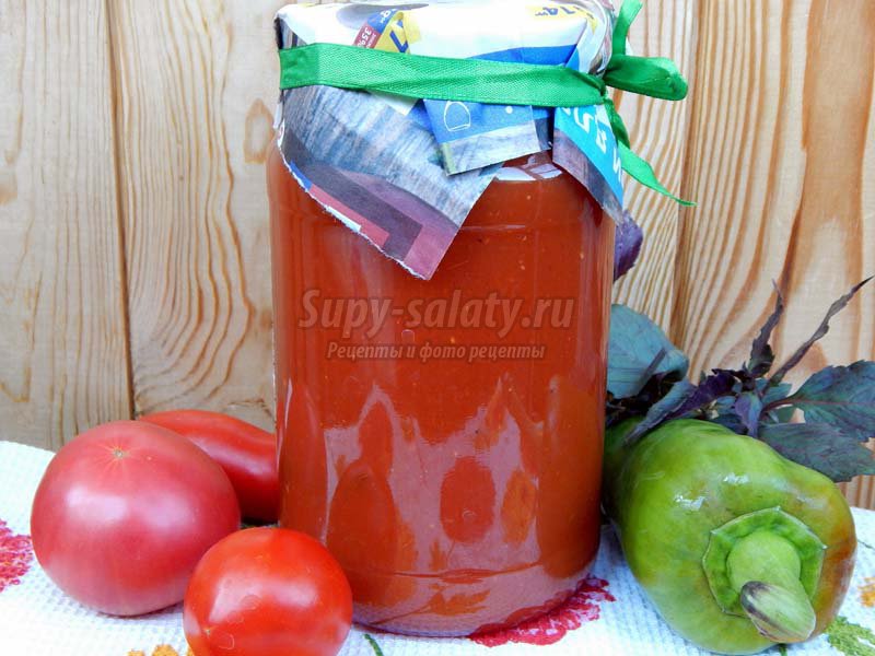томатный сок на зиму в домашних условиях