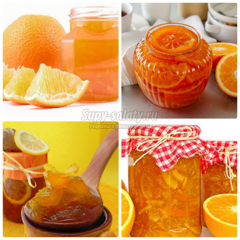 Отличные рецепты варенья из апельсинов и лимонов.