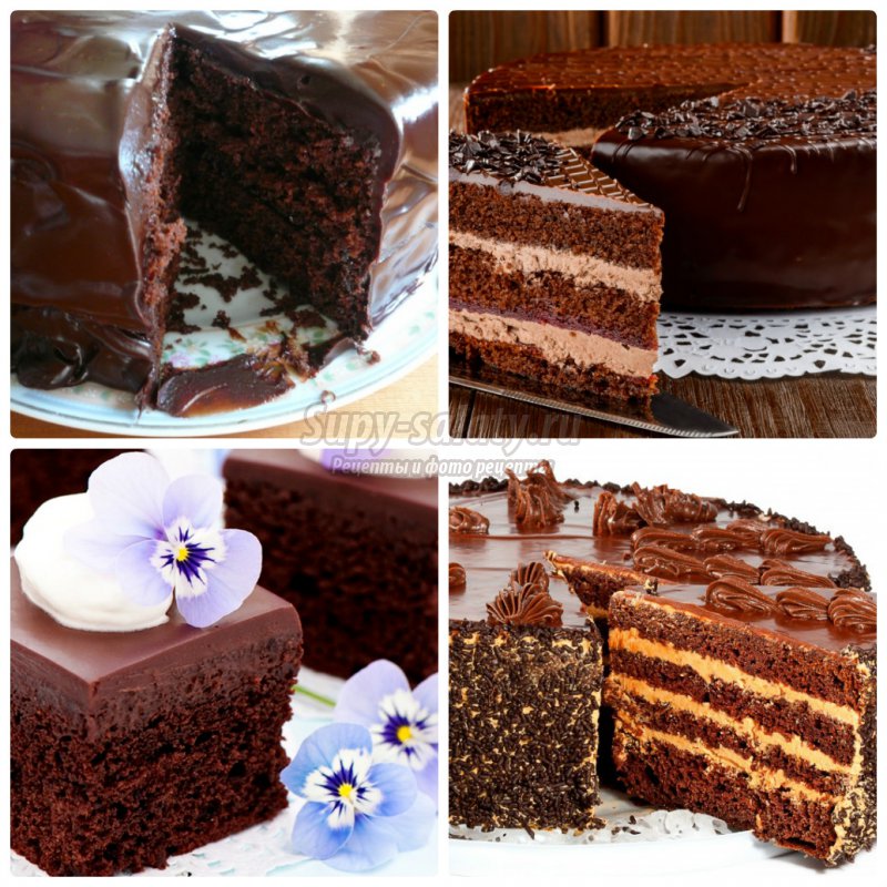 Лучшие рецепты шоколадного торта с пошаговыми фото. 