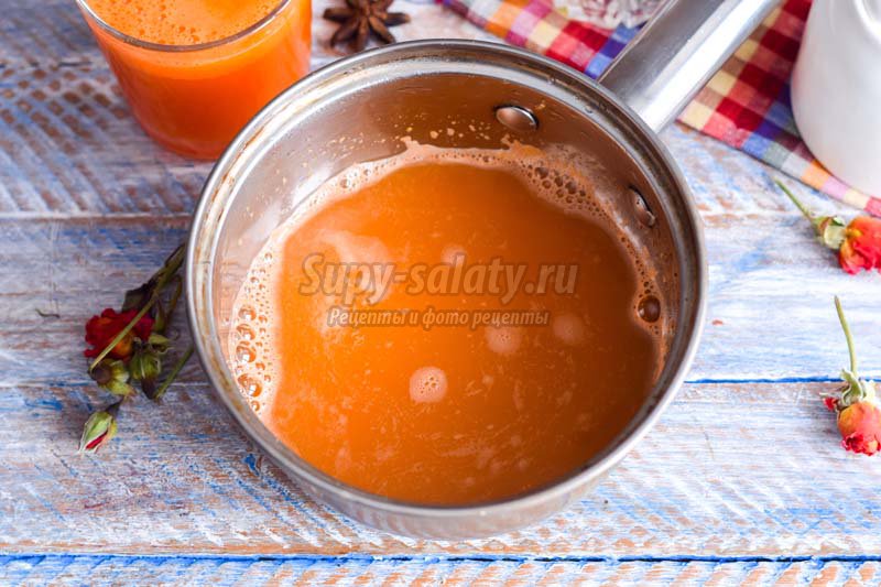 тыквенно морковный сок в домашних условиях