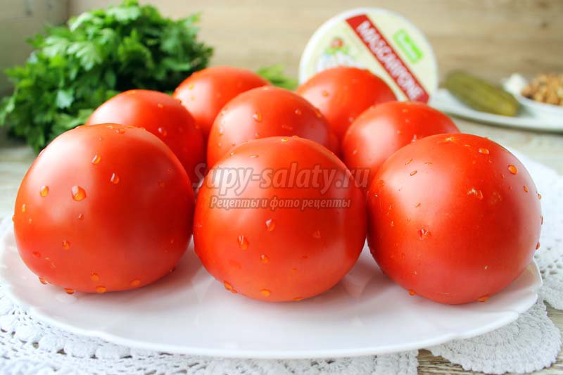 помидоры фаршированные творогом