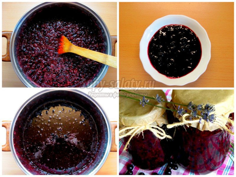Варенье - пятиминутка из черной смородины: вкусные рецепты с фото