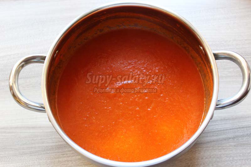 рецепт кетчупа с болгарским перцем