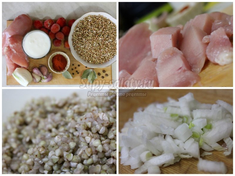 Вкусная гречка с мясом в горшочке: пошаговые рецепты с фото