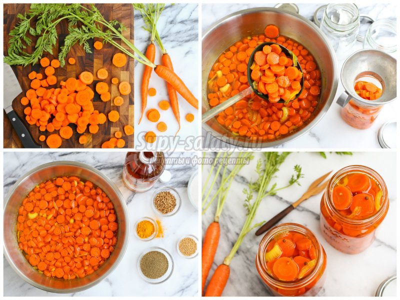 Рецепты: морковь в банках на зиму