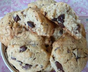 Печенье с шоколадной крошкой: самые аппетитные рецепты